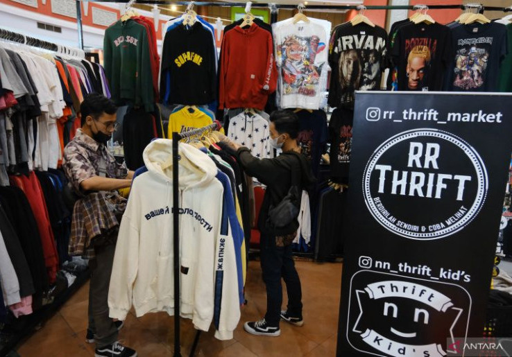 Pusat Thrifting Bandung Bakal Kena Dampak Larangan Impor Barang Bekas