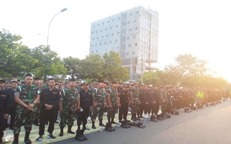 Para prajurit TNI dari Kodam Diponegoro