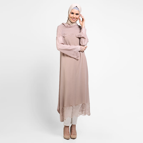 Gamis berbahan sifon. (istyle.id)