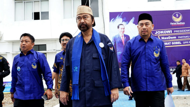Surya Paloh berharap kader nasdem yang jadi kepala daerah selalu visioner dalam membangun daerahnya