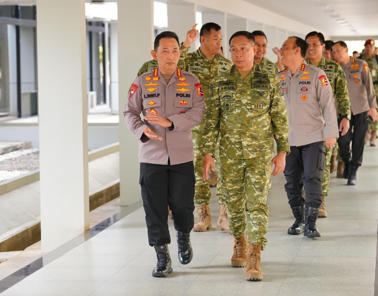 Kapolri Temui Panglima TNI, Tegaskan TNI-Polri Solid sesuai Arahan Prabowo