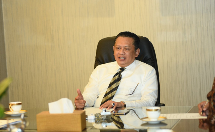 Ketua DPR Bambang Soesatyo alias Bamsoet (Foto: Twitter @DPR_RI)