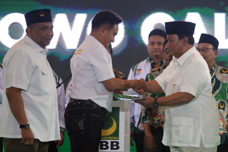 Yusril Perintahkan DPW PBB Bikin Tim Pemenangan Prabowo
