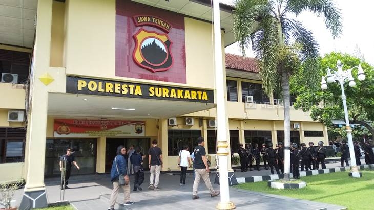 Kantor Mapolresta Surakarta, Jawa Tengah. (MP/Ismail)