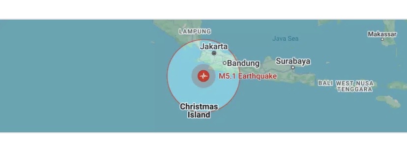 Gempa Magnitudo 5,1 Guncang Banten, Getaran Terasa hingga Jakarta dan Bogor