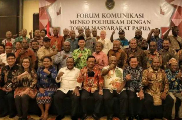 Temui Warga Papua, Mahfud MD Janji Maksimalkan Pembangunan