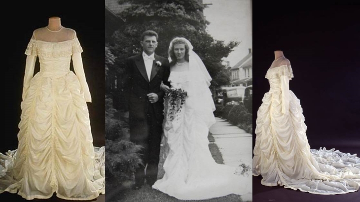 Ruth Hensinger Buat Gaun Pengantin dari Parasut