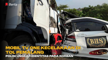 Mobil TV One Kecelakaan di Tol Pemalang, Polisi Ungkap Identitas para Korban
