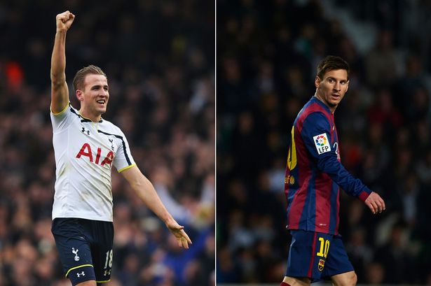 Kane vs Lionel Messi