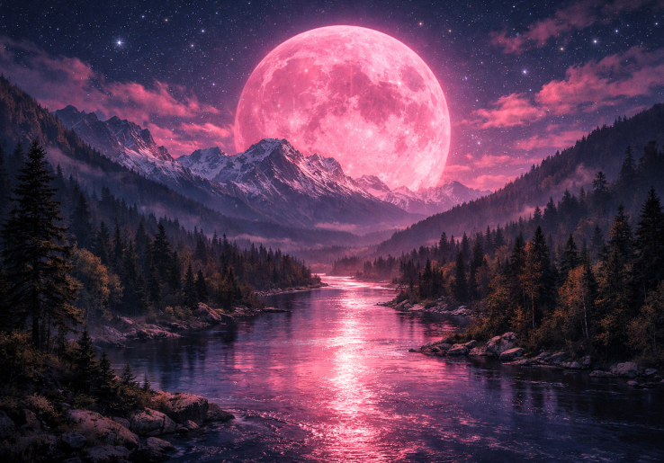 Fenomena Langit April 2026: Ada 8 Peristiwa dari Pink Moon hingga Hujan Meteor!
