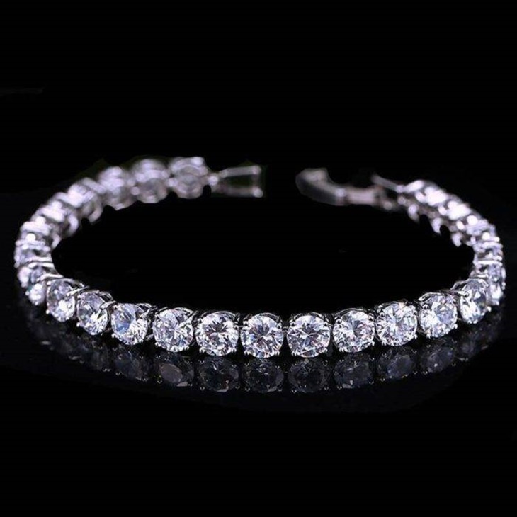 round tennis bracelet