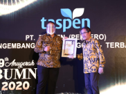 TASPEN Raih Penghargaan Anugerah BUMN 2020
