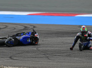 Terjatuh di MotoGP Belanda 2024, Alex Rins Jalani Pemeriksaan Medis