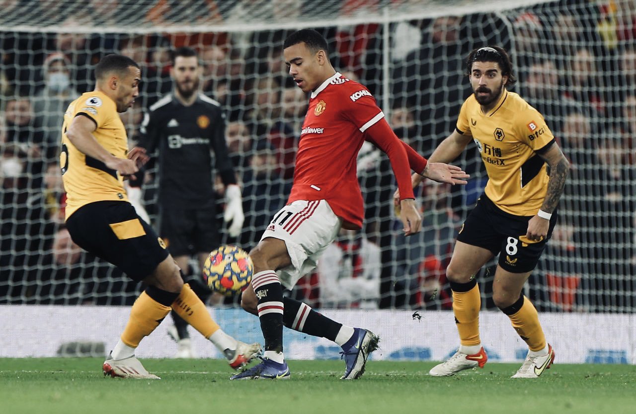 Manchester United Vs Wolverhampton Wanderers di Old Trafford dalam laga lanjutan Premier League, Selasa (4/1) dini hari WIB. Foto: Twitter/@manutd