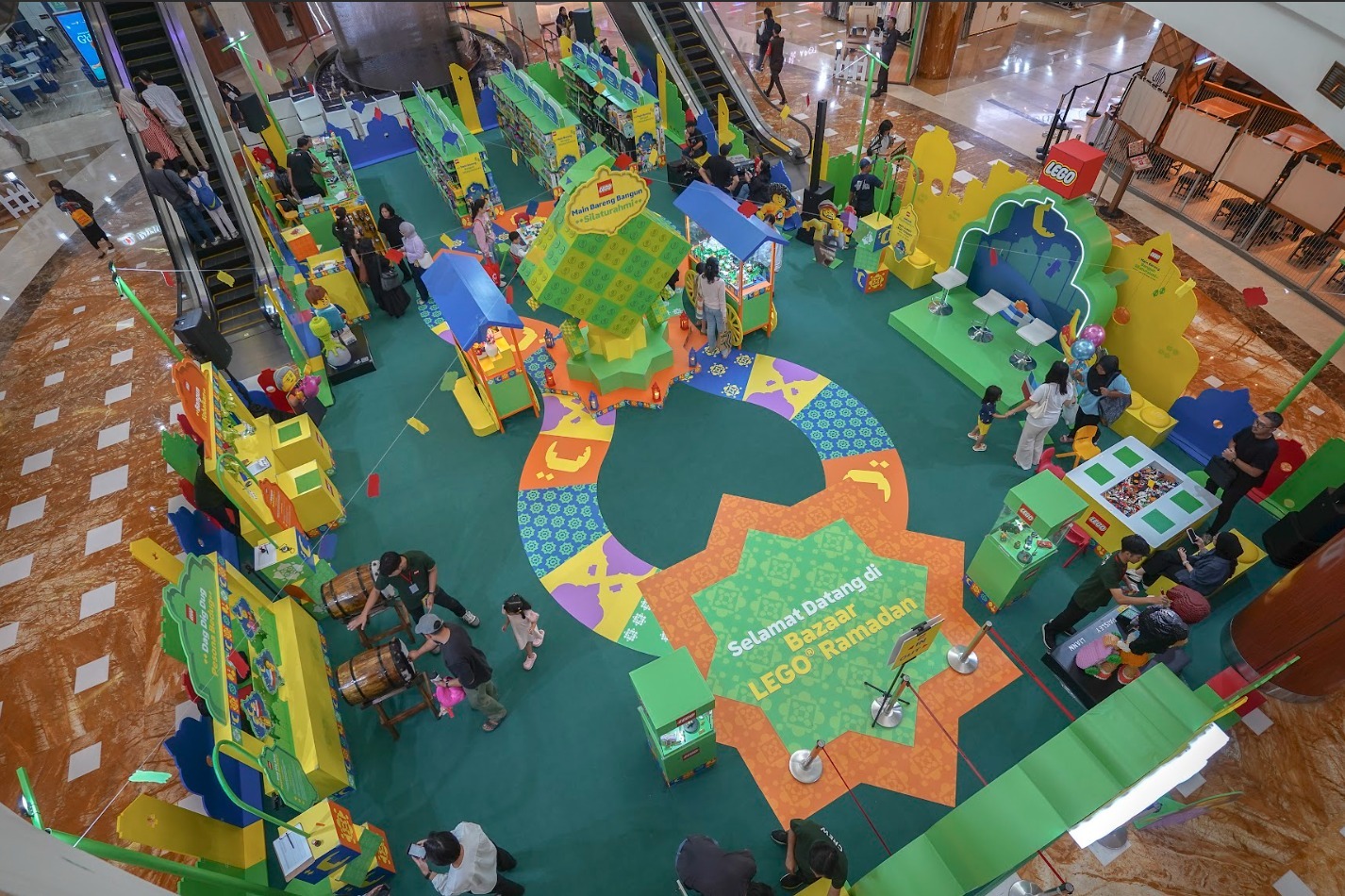 4 Spot Seru Ngabuburit di LEGO Ramadan Play Bazaar Bintaro Jaya Xchange
