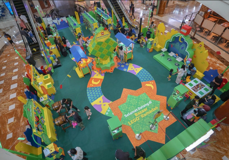 4 Spot Seru Ngabuburit di LEGO Ramadan Play Bazaar Bintaro Jaya Xchange