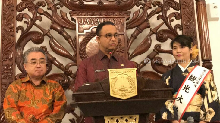 Bertemu Wali Kota Yuzawa, Anies  Ingin Wisata Jakarta Dipromosikan di Jepang