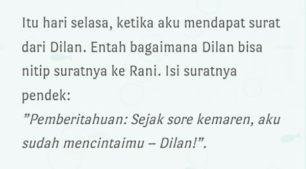 dilan quote