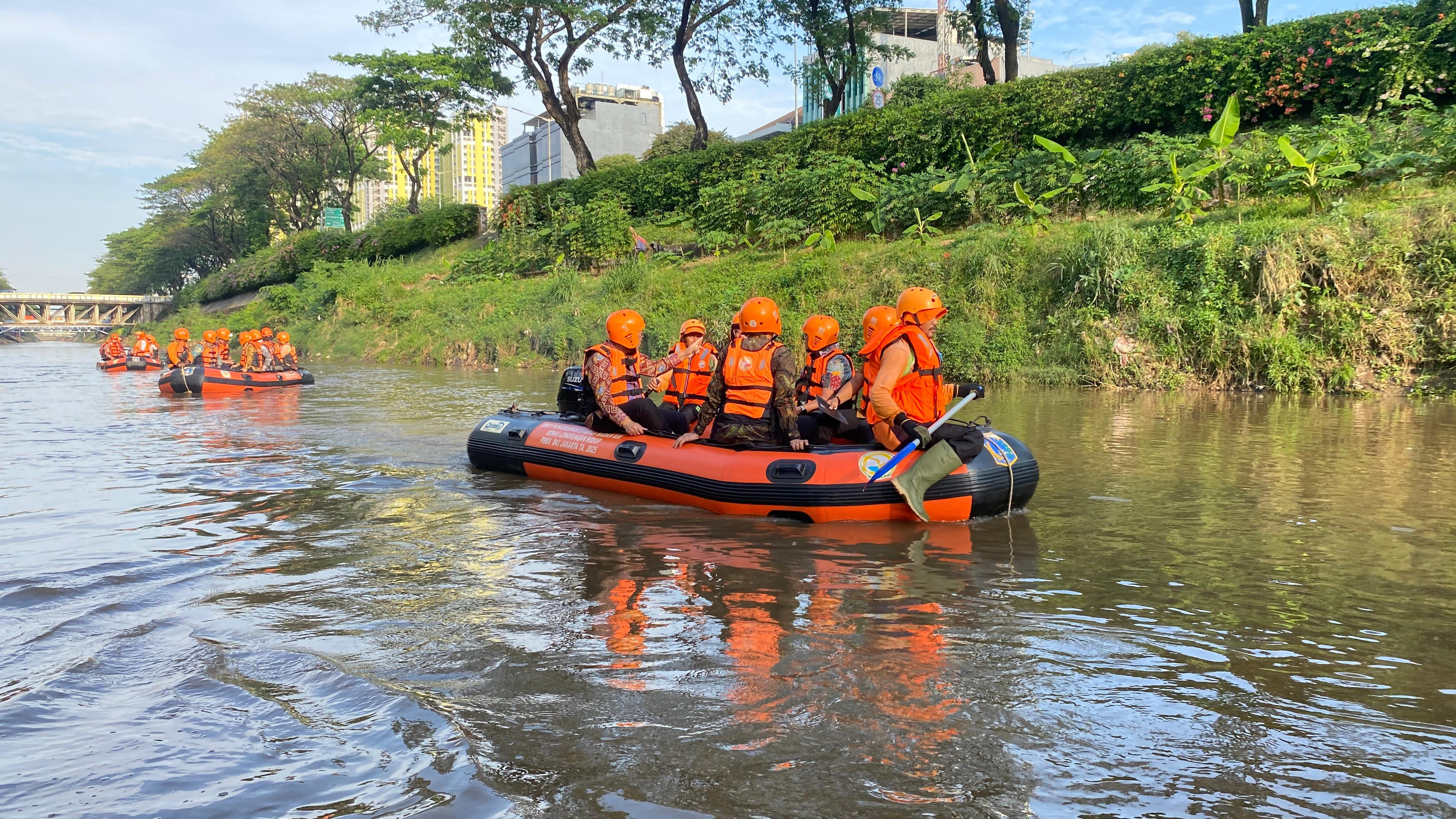 Biar Indah, Pramono Mau Tepi Ciliwung dari Manggarai-Sudirman Dibuat Vertical Garden
