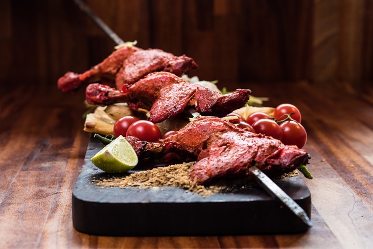 India terkenal dengan kebabnya selain makanan vegetarian. (Foto: Pixabay/GOLDINPIC)