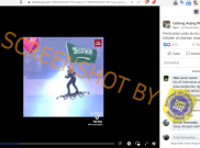 [HOAKS atau FAKTA]: Bendera Khilafah Berkibar di Pembukaan Piala Dunia Qatar