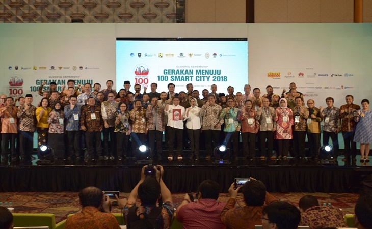 Penghargaan Smart City dari Kemkominfo