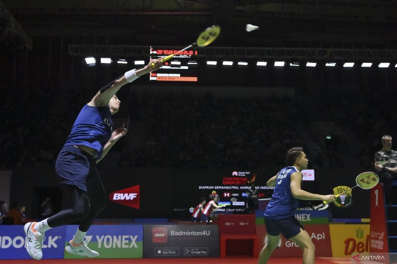 Fajar/Rian Tembus Semifinal Korea Open 2023