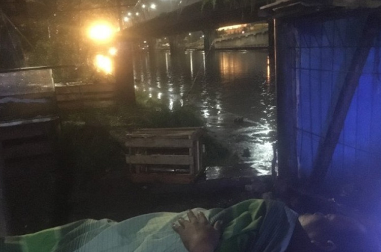 Hujan Senin Malam, Sejumlah Titik di Jakarta Utara Tergenang