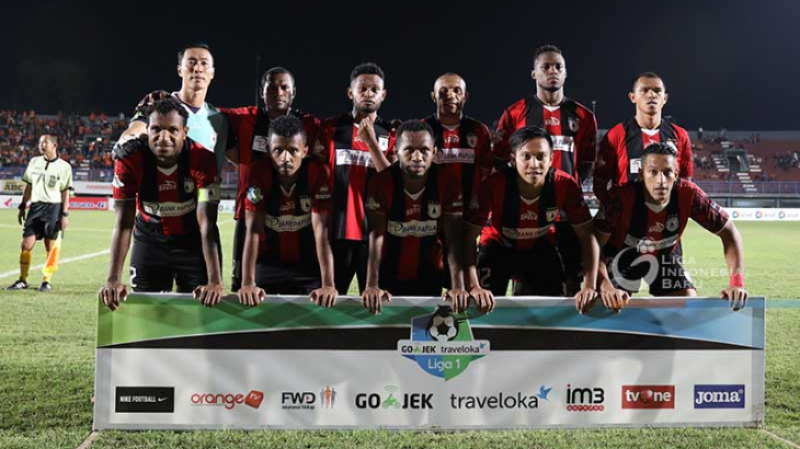 Persipura Hajar Semen Padang Tiga Gol Tanpa Balas