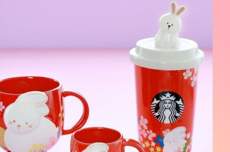 Starbucks Jepang Rilis Koleksi Lucu Sambut Tahun Kelinci 2023
