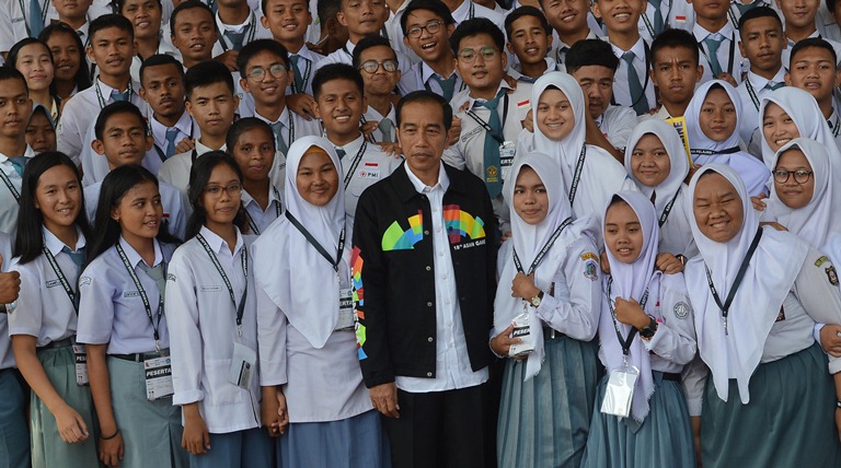 jokowi jaket asian games