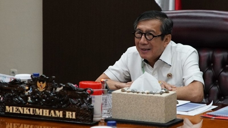 Yasonna: Pembahasan RUU Cipta Kerja Terbuka meski Relatif Cepat