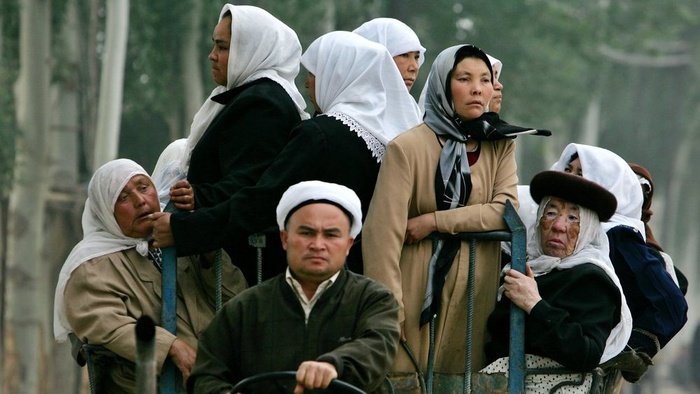 Etnis Uighur. AP/Elizabeth Dalziel