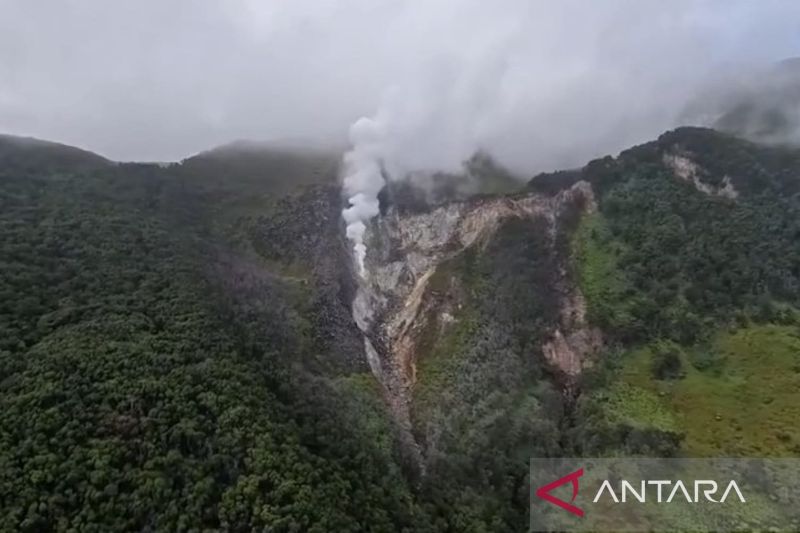 Kawah Wadon Gunung Gede Berasap, TNGGP Catat Tidak Aktivitas Erupsi