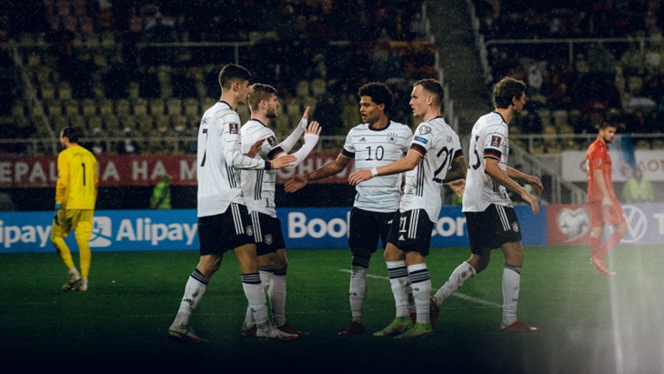 Timnas Jerman Jadi Tim Pertama yang Lolos ke Piala Dunia 2022