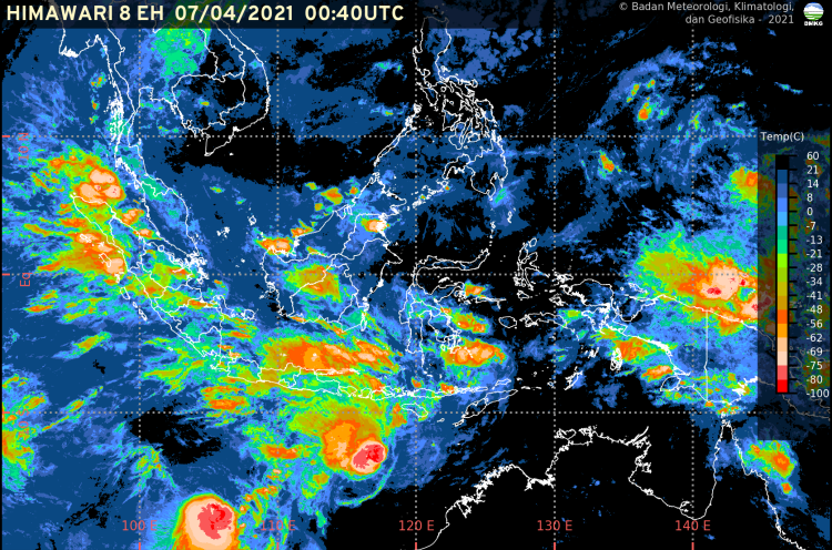 Dampak Siklon Tropis Seroja Bakal Landa Jateng dan Yogyakarta