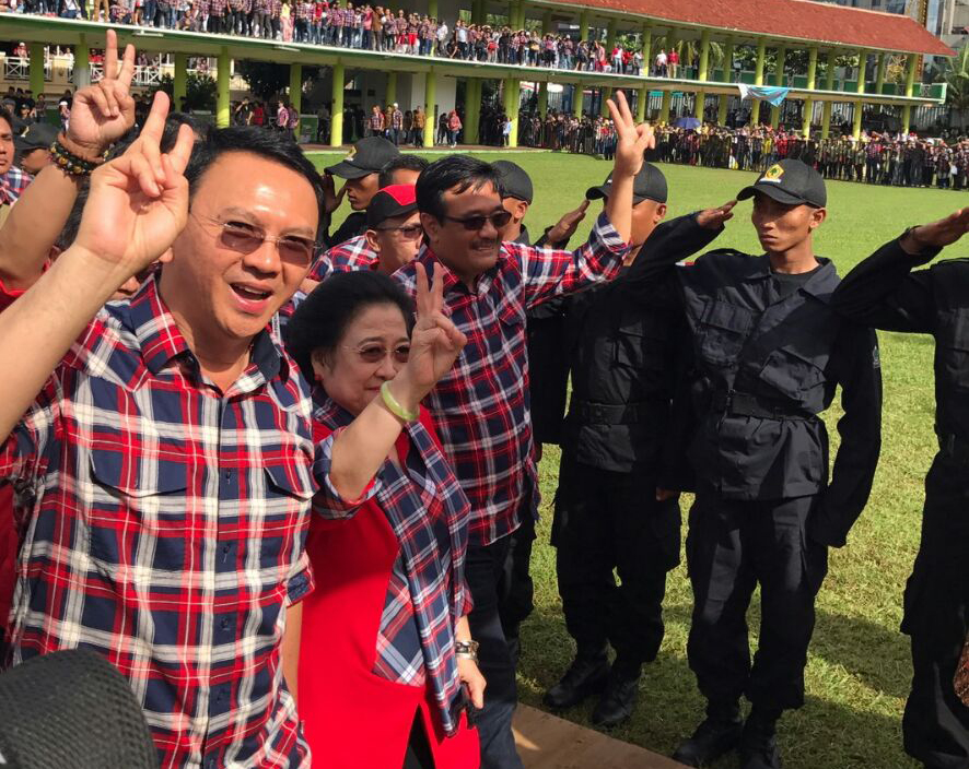 Megawati Ajak Pendukung Bantu Ahok-Djarot Menang Satu Putaran