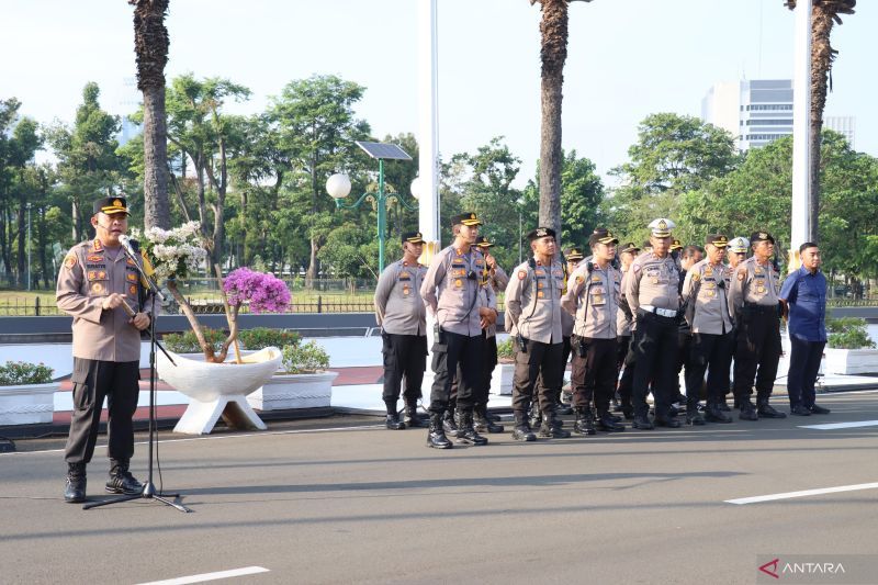 2 Ribu Lebih Personel Mengamankan Demo di Gedung DPR-MPR 
