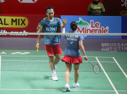 Langkah Ganda Campuran Indonesia Rinov/Pitha Terhenti di Indonesia Open 2024