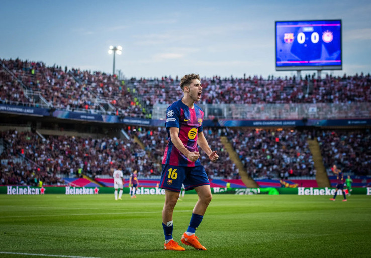 Cetak Hattrick Lawan Olympiakos, Fermin Lopez Mulai Buktikan Dirinya di Barcelona