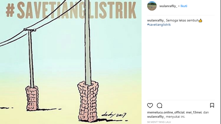 Meme Lucu Tiang Listrik yang Lagi Viral