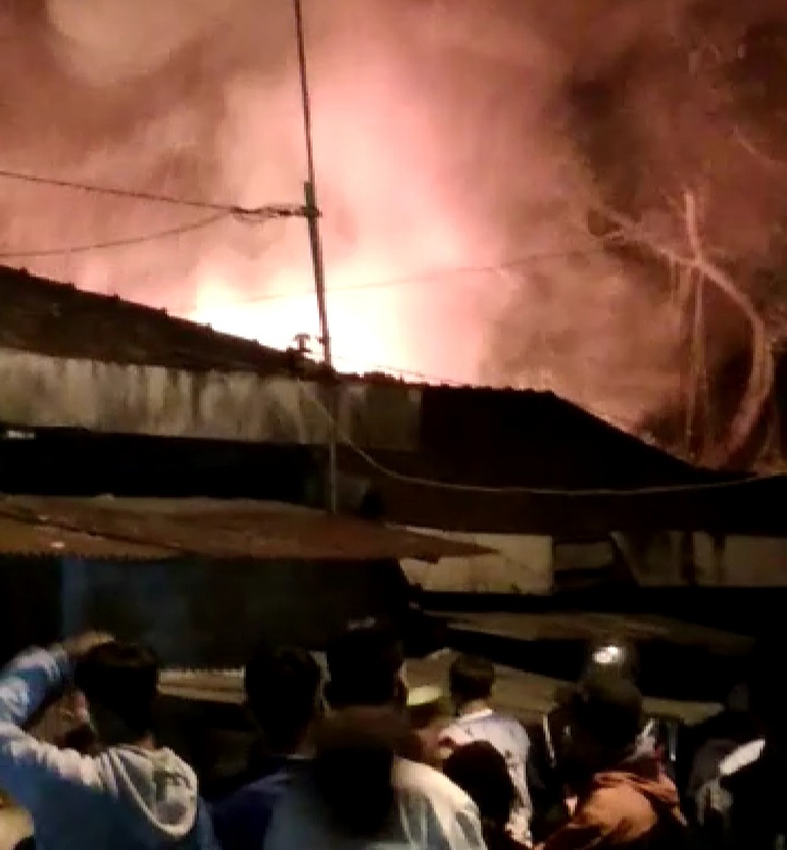 Kebakaran pasar di Boyolali