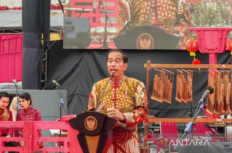 Jokowi Ajak Warga Jaga Semangat Gotong Royong saat Rayakan Imlek Nasional