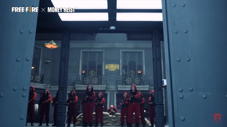 Free Fire x Money Heist, Hadirkan Kostum dan Mode Baru