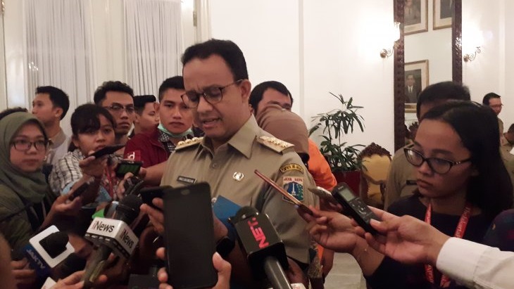 Gubernur DKI Jakarta Anies Baswedan. (ANTARA News/Fianda Rassat)