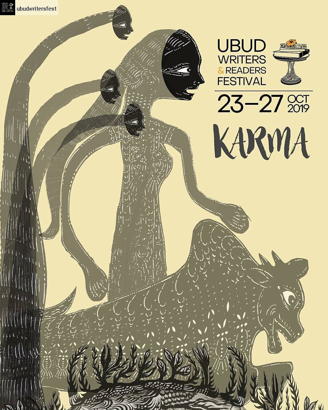 UWRF (Sumber: Instagram/ubudwritersfest)