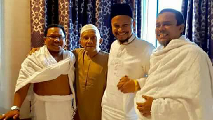 Amien Rais bersama Habib Rizieq