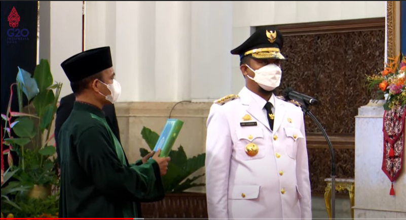 Sah! Andi Sudirman Jadi Gubernur Termuda di Indonesia
