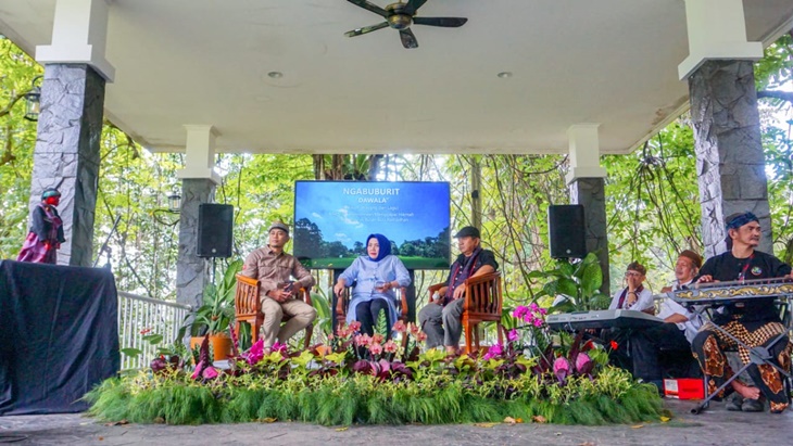 Kolaborasi untuk Program Budaya Sunda di Kebun Raya Bogor