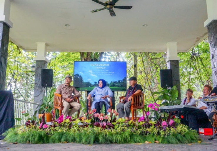 Kolaborasi untuk Program Budaya Sunda di Kebun Raya Bogor